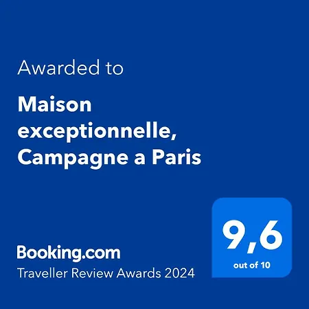 Maison Exceptionnelle, Campagne A Paryż
